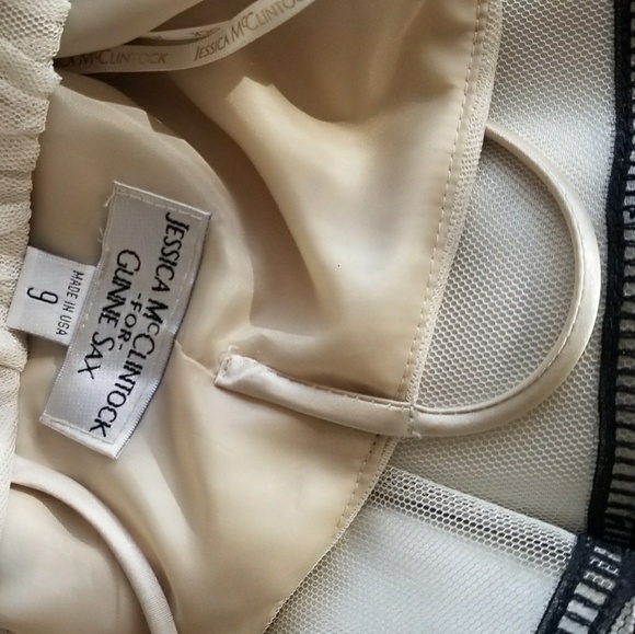 Gunne Sax Jessica McClintock Vintage Formal Gown 9 - Picture 7 of 8